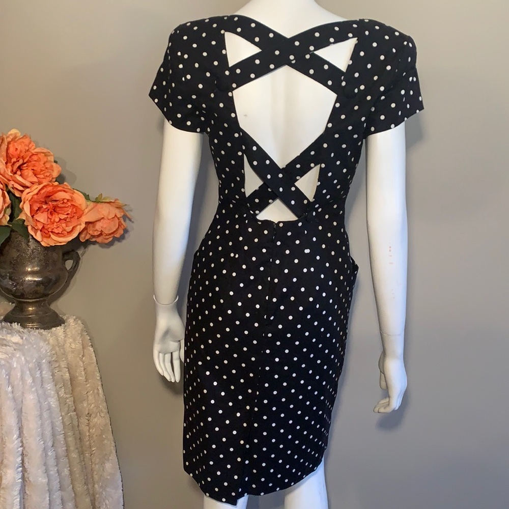 🖤🤍 Kamisato unique polka dot dress Size 2